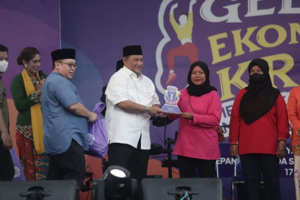 Wakil Bupati Jakarta Utara Hadiri Gebyar Ekonomi Kreatif, Masyarakat Menabung Perkuat Ekonomi Daerah