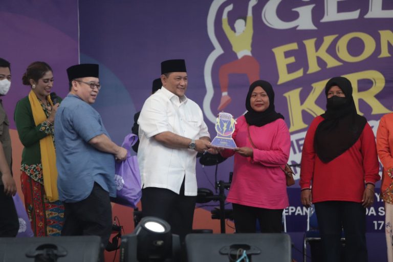 Wakil Bupati Jakarta Utara Hadiri Gebyar Ekonomi Kreatif, Masyarakat Menabung Perkuat Ekonomi Daerah